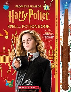 Harry Potter Spell and Potion Book: Official Book of Spells, Potions, and Creatures
