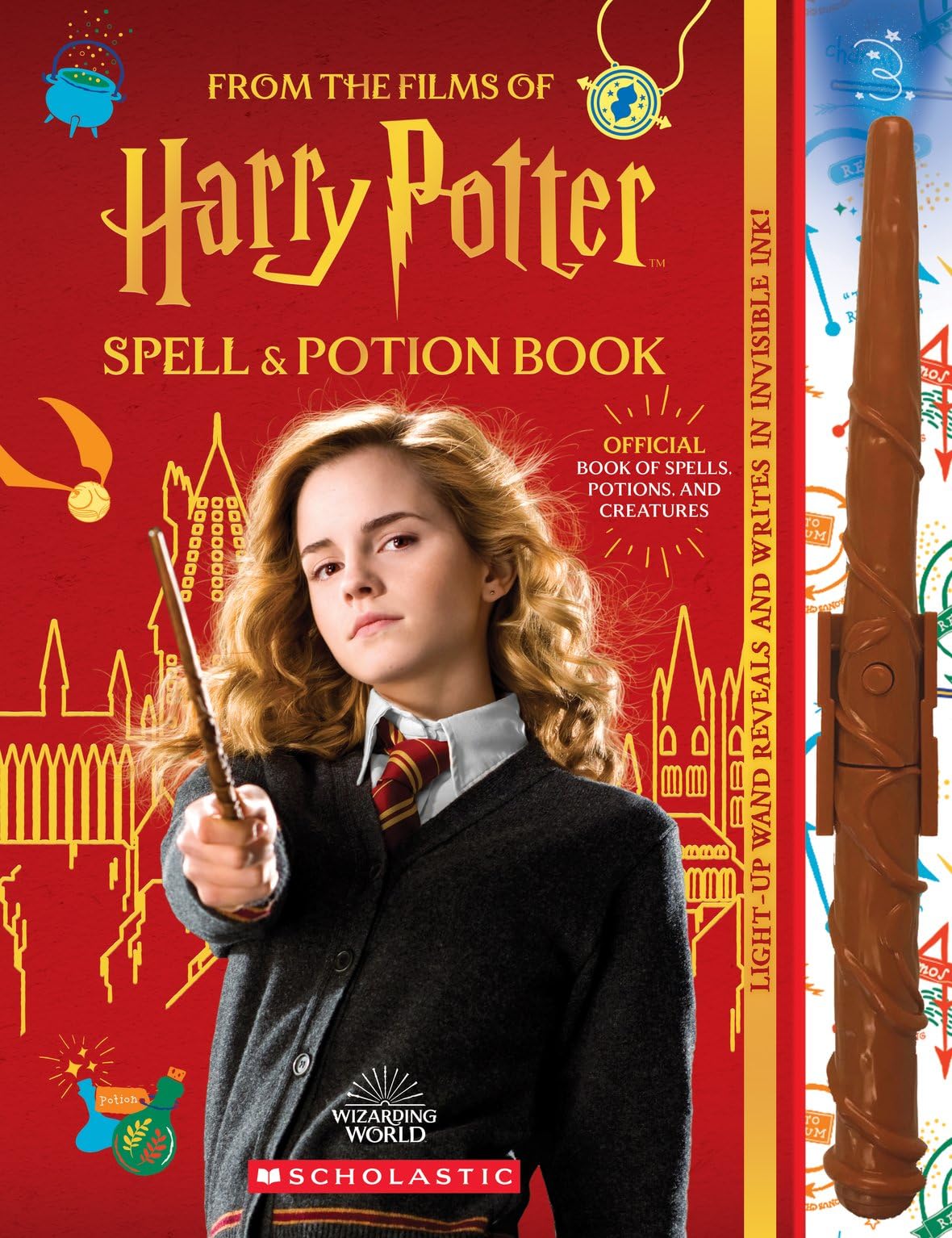 Harry Potter Spell & Potion Book: Official Book of Spells, Potions, and Creatures Novelty Book – 2 July 2024