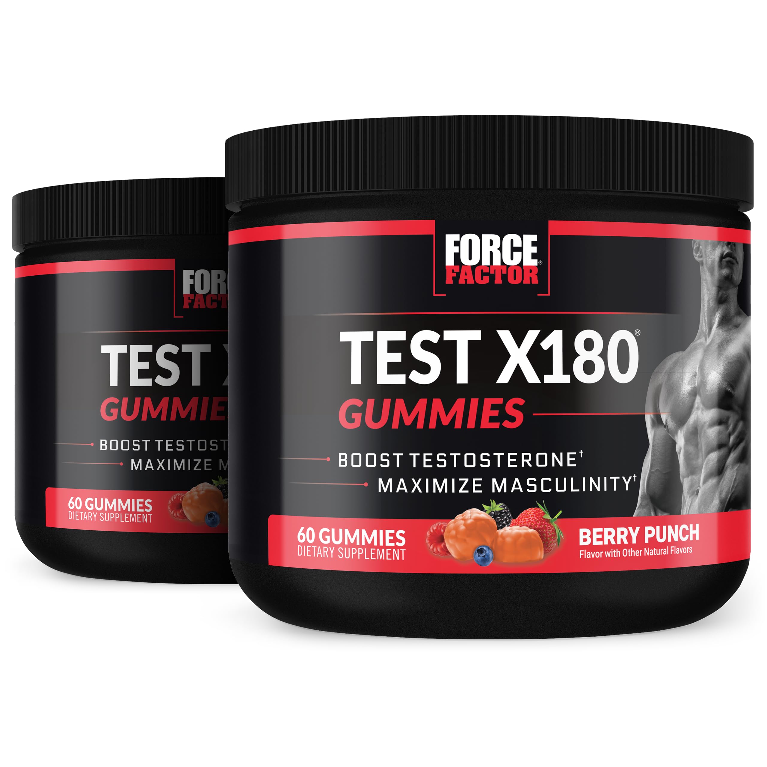 Amazon.com: Force Factor Test X180 Gummies Testosterone Booster