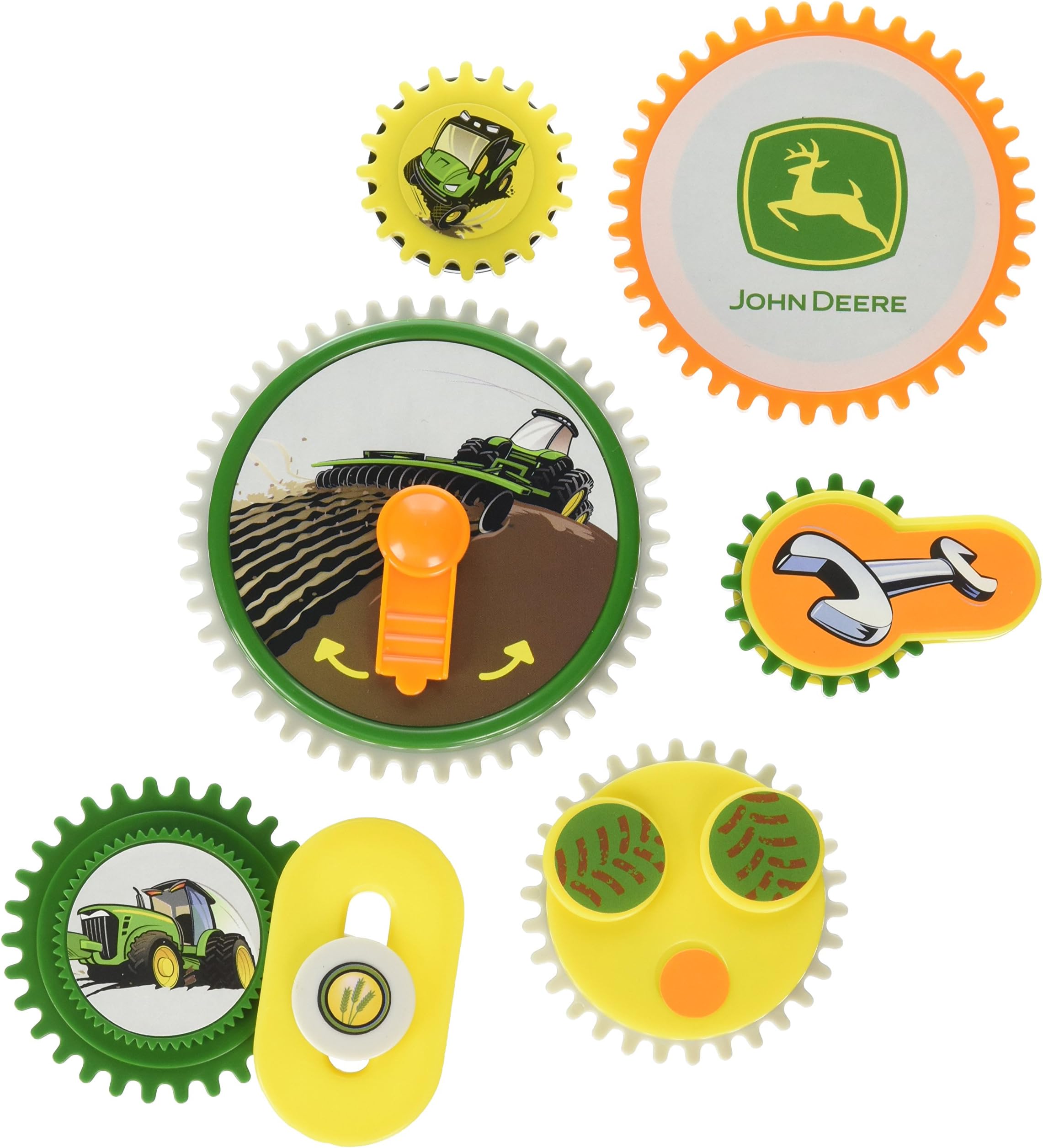 TOMY John Deere Gearation Refrigerator Magnets