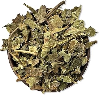NY Spice Shop Fig Leaves - 8 Ounce Whole Dried Fig Leaves Botanical Herb - Ficus Carica Leaf For Herbal Blends Teas Infusions and Traditional Preparations