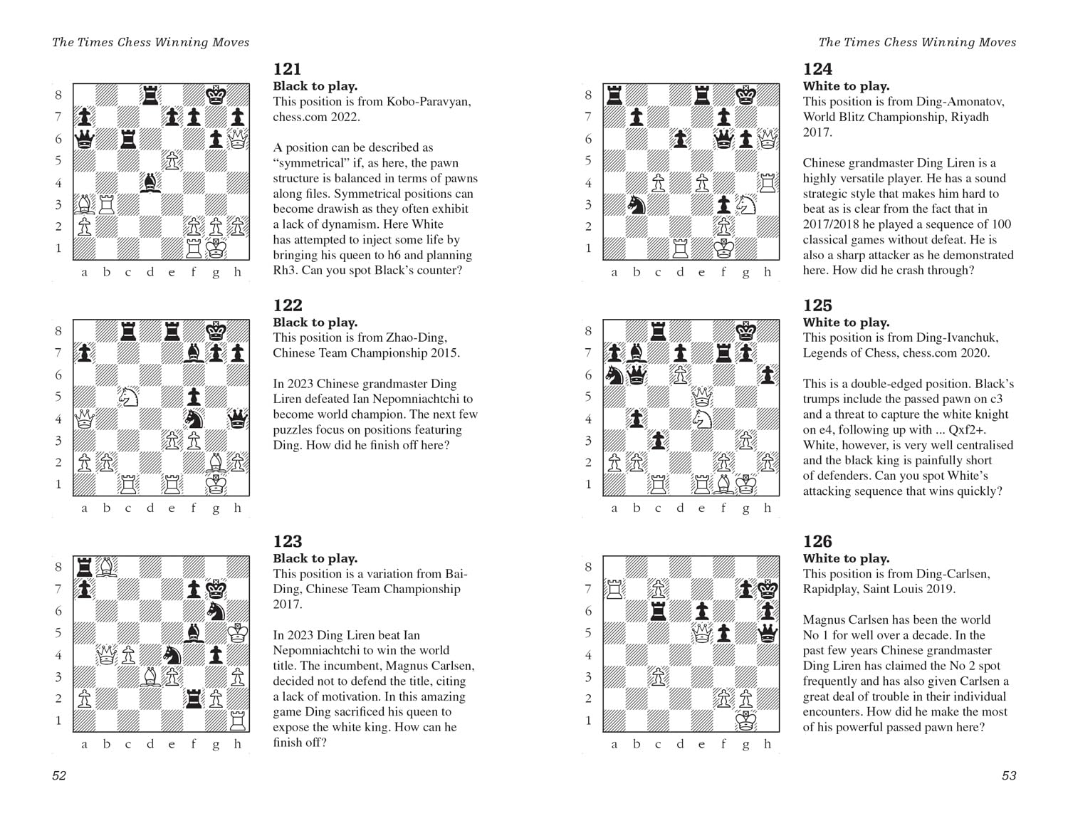 The Times Chess Winning Moves: 540 Chess Puzzles from Tournament Play image 5