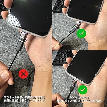 自動CWマグネット付きダブルレバーモルスキー／アダプター 型式：　CJ-001 Amazon.co.jp: SIKAI CASE マグネット USB C 変換 アダプタ