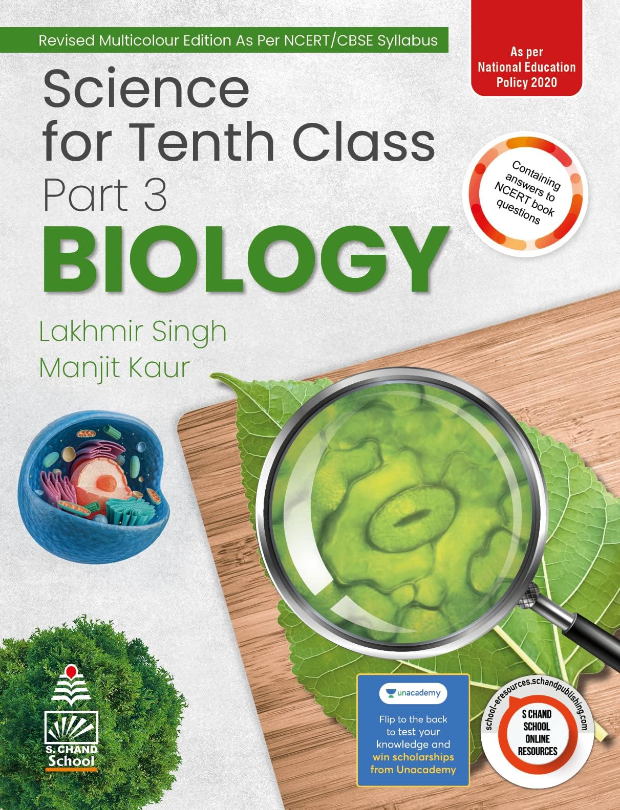 S.CHAND SCIENCE BIOLOGY For TENTH CLASS Part 3
