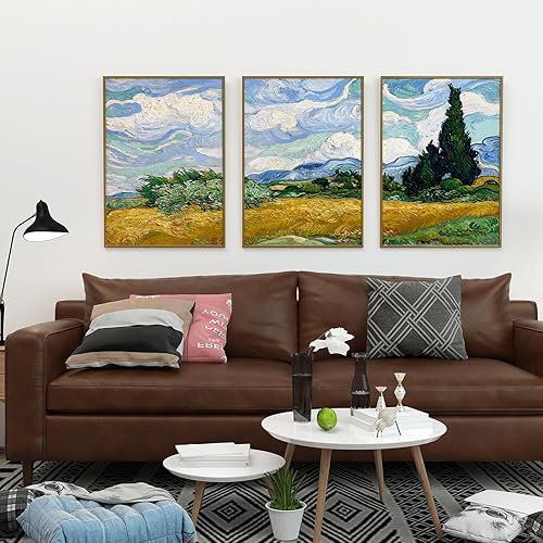 Miniatura 3 de BIBLSPACE Arte de pared de Van Gogh, impresiones vintage, póster de Van Gogh, pósteres vintage, impresionista, arte de pared famoso, Vicente Van