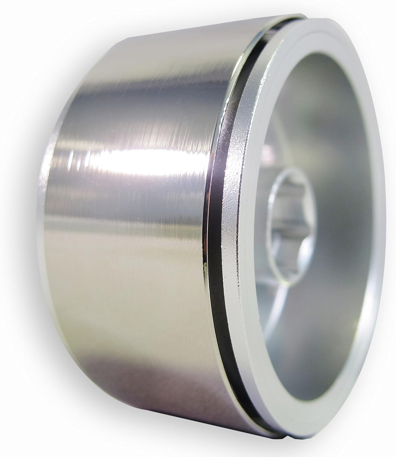 Silver 1.9" Alloy Wheel Rim Set for 1/10 RC Crawler SCX10 Jeep CC01-4PCs