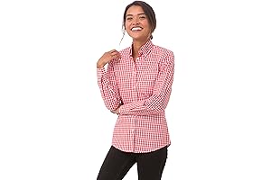 Classic Red Gingham Shirt for Women: A Perfect Effortless Style