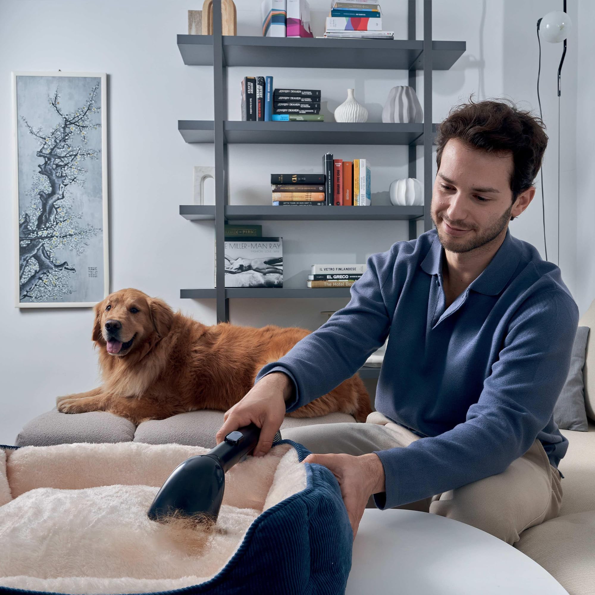 Hoover HS5 Spot Cleaner - Lava e Asciuga Tappeti, Divani, Tessuti d'Arredo, Sedili Auto e Vetri, Serbatoio d'Acqua da 1,5L, Compatto, 400W, Ideale per chi ha Animali Domestici