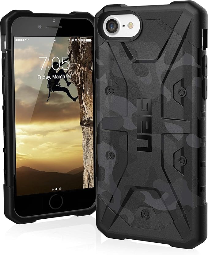 Urban Armor Gear Uag Designed For Iphone Se Case Pathfinder Se Midnight Camo Rugged Shockproof Military Drop Tested Protective Cover Amazon Co Uk Electronics Photo