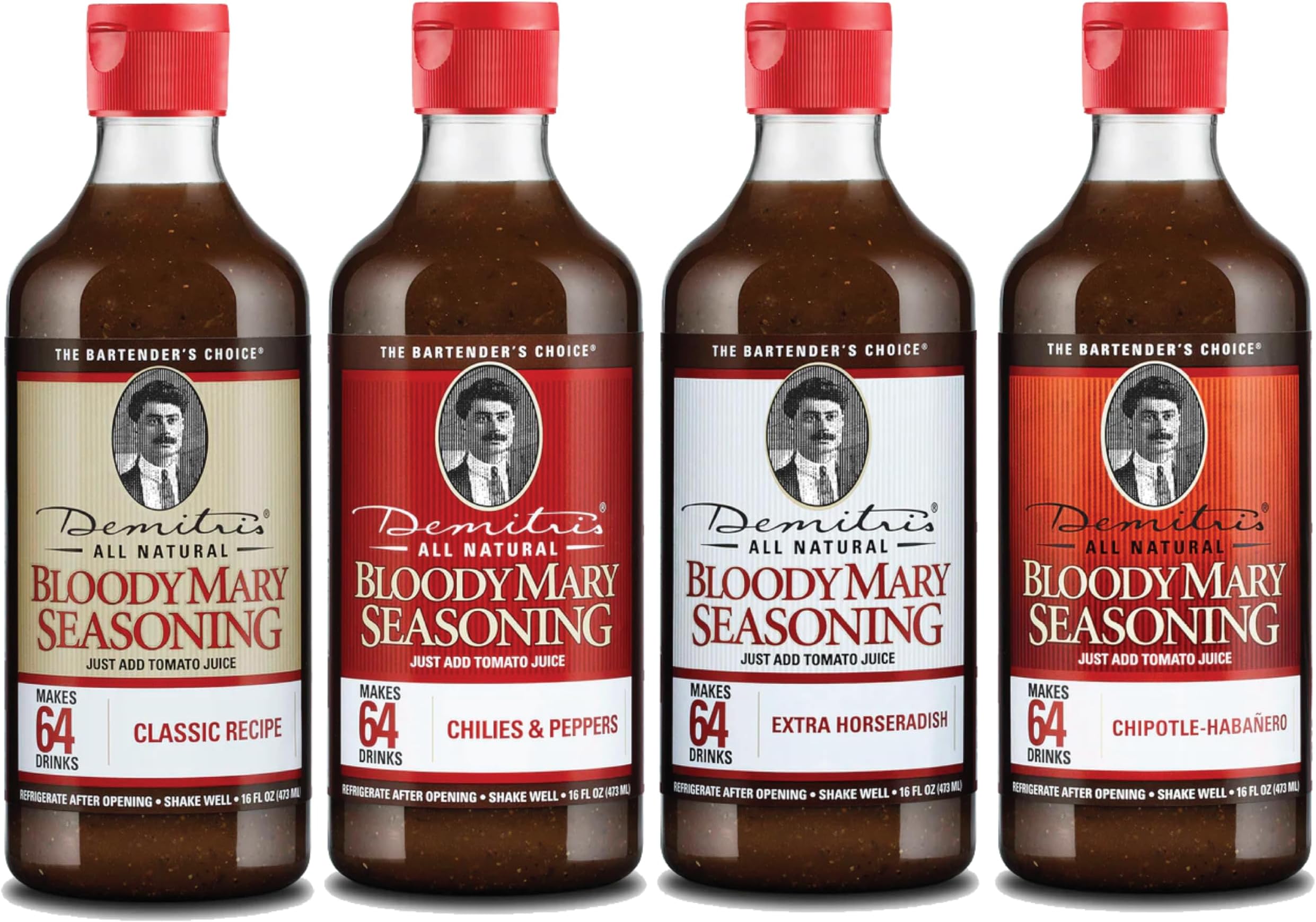 Demitri's Bloody Mary Seasoning Classic Recipe, 16Ounce