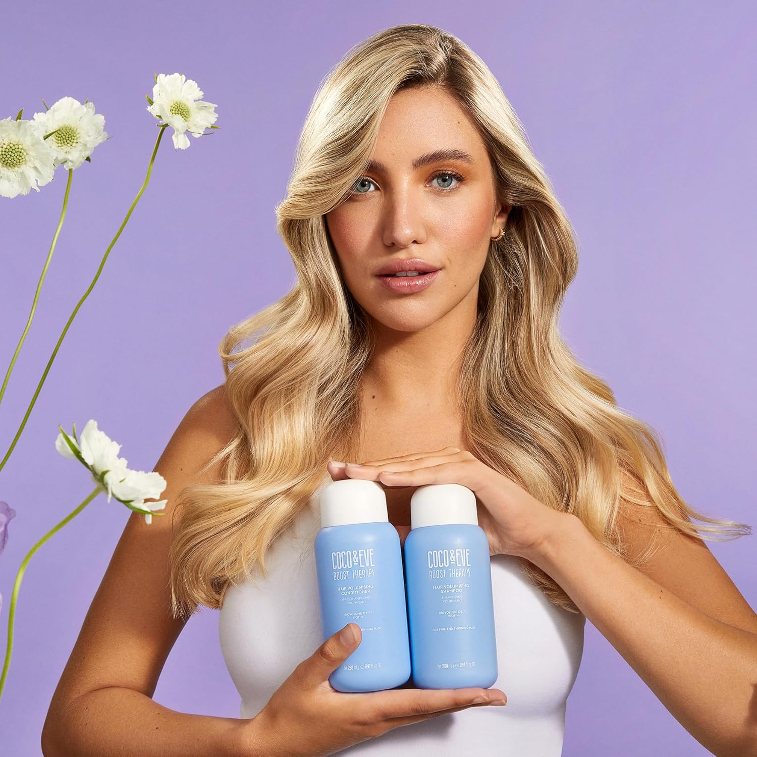 Coco & Eve Boost Therapy Hair Volumizing Conditioner with Biotin to Target Fine, Thinning Hair, Increase Volume and Density. Smoothes Strengthens & Thickens for Fuller Healthier Hair (9.47 Fl Oz) - Image 6