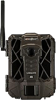 SPYPOINT Link-EVO Cellular Trail Camera, 4G/LTE, 12MP HD Video, High Power LEDs&Infrared Boost Tech, 0.3s Trigger Speed, 80' Detect&90' Flash, Easy Setup ((1) LINK-EVO) - SPYPOINT