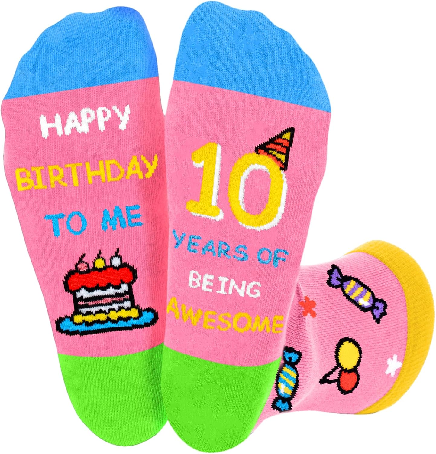 Shintrend Birthday Gifts for Girls 10-13 – Funny Socks for Tween Girls, Cute 10th 11th 12th 13th Birthday Present Gift Ideas