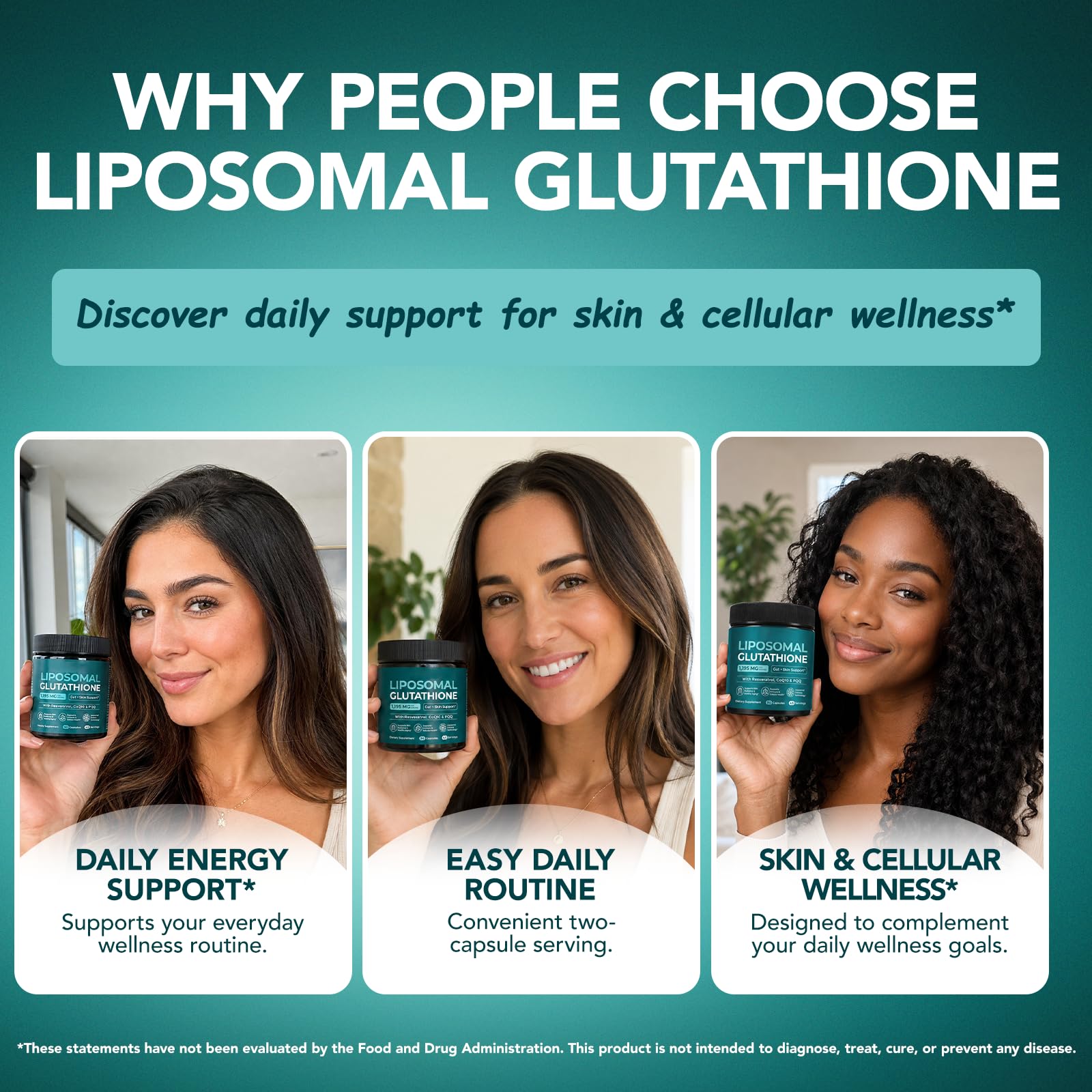 Liposomal Glutathione with Resveratrol, Vitamin C, Vitamin B2 & Selenium — Amazon image 8