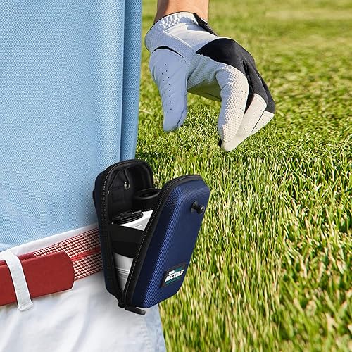 Miniatura 8 de Funda magnética para telémetro, funda rígida compatible con Bushnell V2 V3 V4 V5 Pro X2 Pro XE o la mayoría de las marcas de telémetro