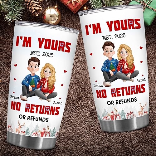 Miniatura 6 de Regalos personalizados para parejas para mujeres, hombres, Navidad, aniversario, regalos de boda para marido, esposa, regalo para él, ella, vaso de