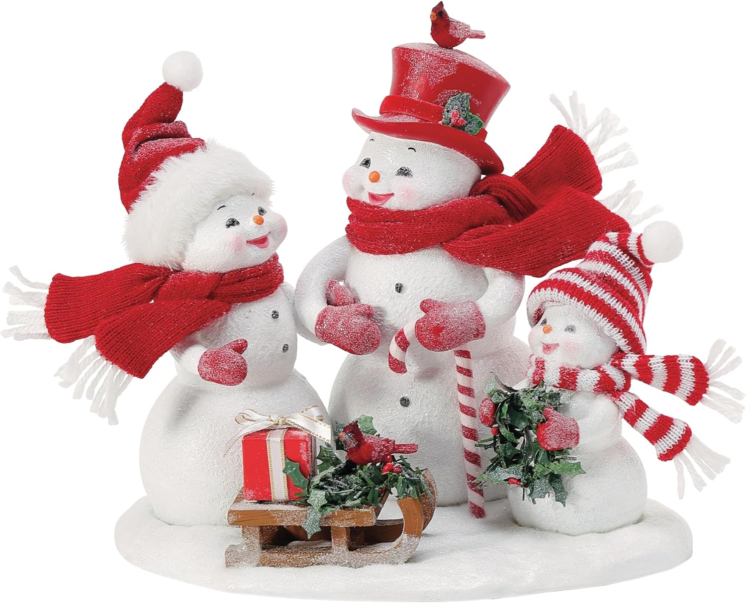Department 56 Possible Dreams Accessories Snowman Family Figurine, 9 Inch, Multicolor