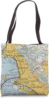 Vintage Berkeley CA Map (1969) Tote Bag