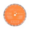 Evolution Power Tools PD300SEG-CS Premium Multi Material Diamond Blade For Disc Cutters - Longer Blade Life - Ideal for Cutting Brick, Roof Tile, Paving, Reinforced Concrete and More, 300mm