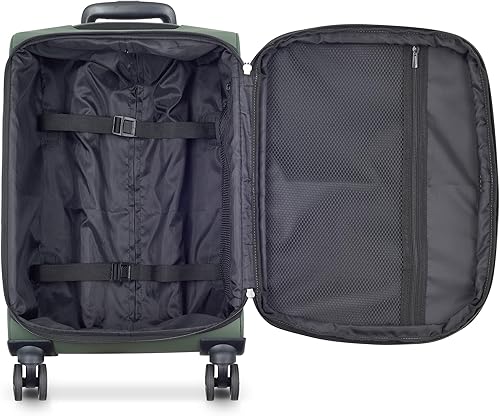 Miniatura 3 de DELSEY Paris Sky Lite Softside - Maleta expandible con ruedas giratorias, Verde, Sky Lite Softside - Maleta expandible con ruedas giratorias