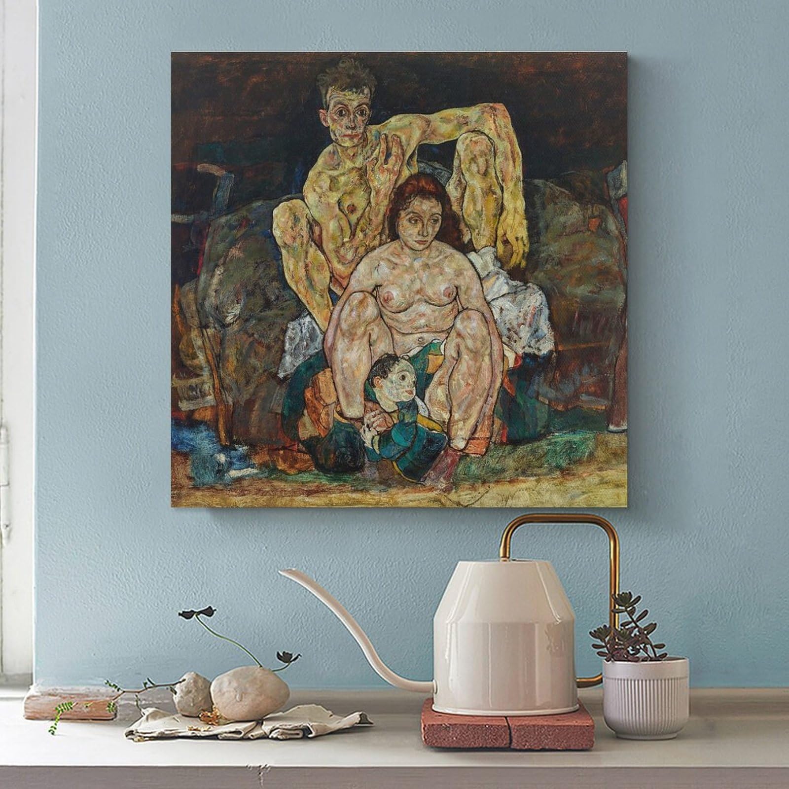 エゴン・シーレ Egon Schiele ポスター額付き エゴン・シーレ Egon Schiele ポスター額付き