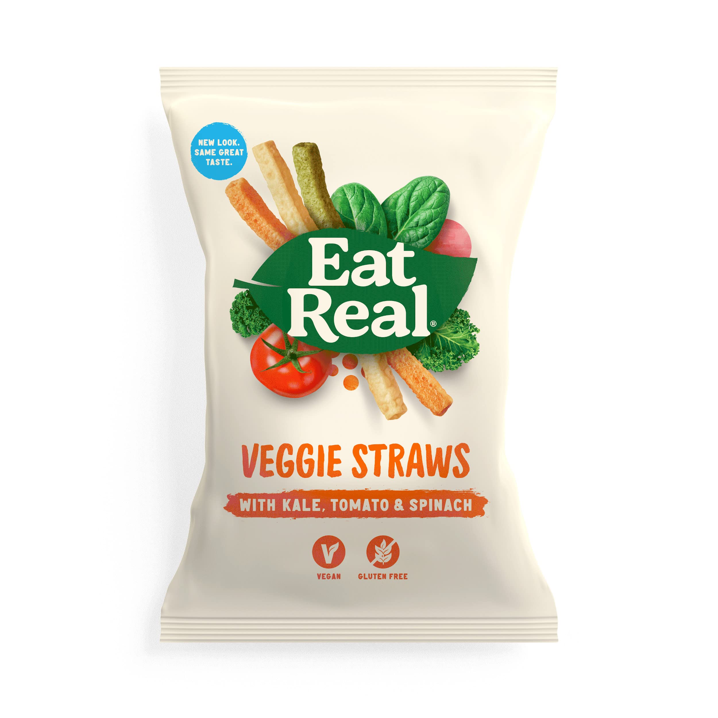 Eat Real Veggie Straws Kale, Tomato and Spinach 113g