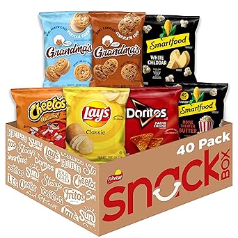 Frito-Lay Ultimate Snacktime Mix with Grandma's and Classic Snacks, (Pack of 40) (Packaging May Vary)