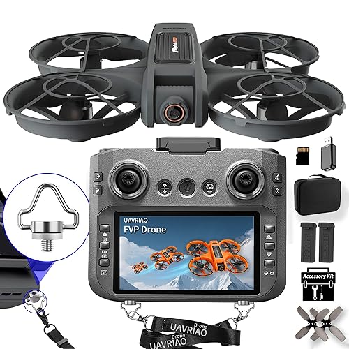4.5" HD Screen Remote Control Drone with 2K Dual Camera