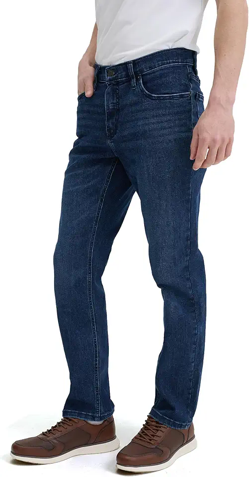 Urban Star Slim Fit Mens Jeans – Stretch Fabric Tapered Pants for Men – Premium Comfort Casual Wear and Work Attire