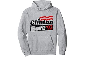 Clinton Gore Vintage 1992 Election Bill Clinton President Pullover Hoodie