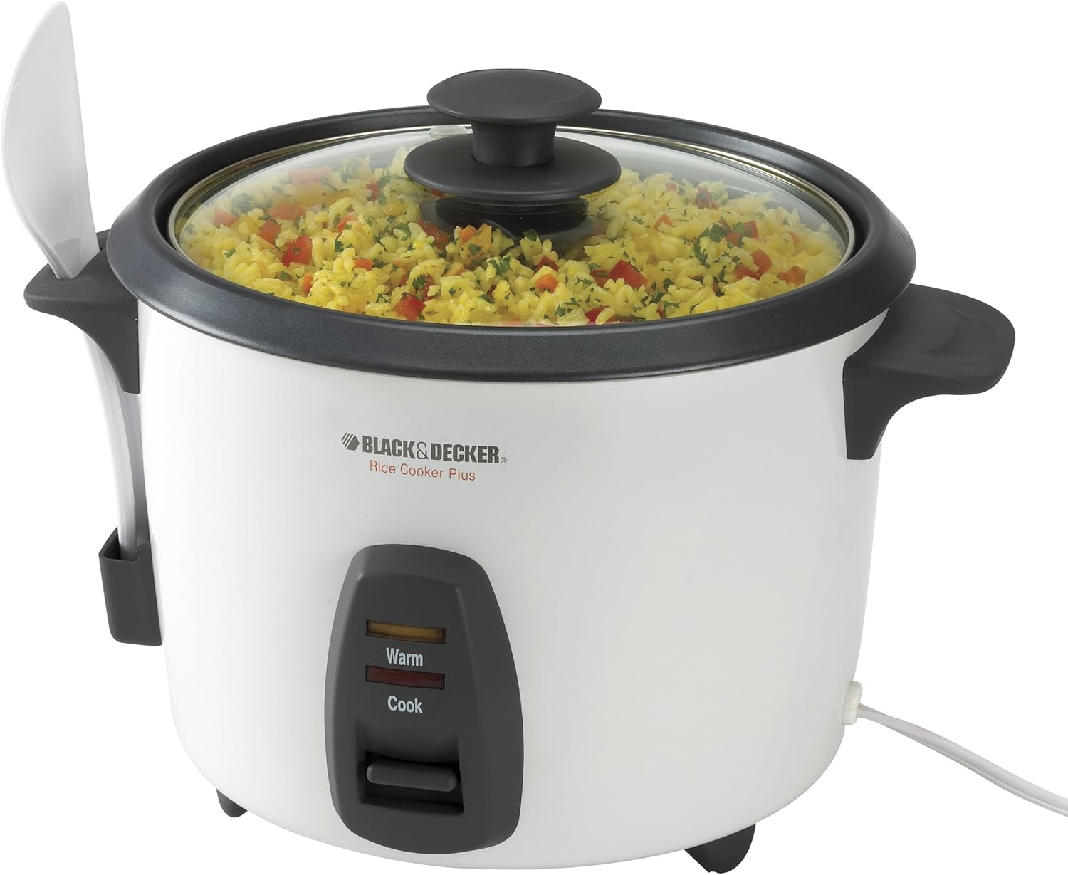 BLACK+DECKER Rice Cooker, 16 Cup (7 Cup Uncooked), Dishwasher Safe