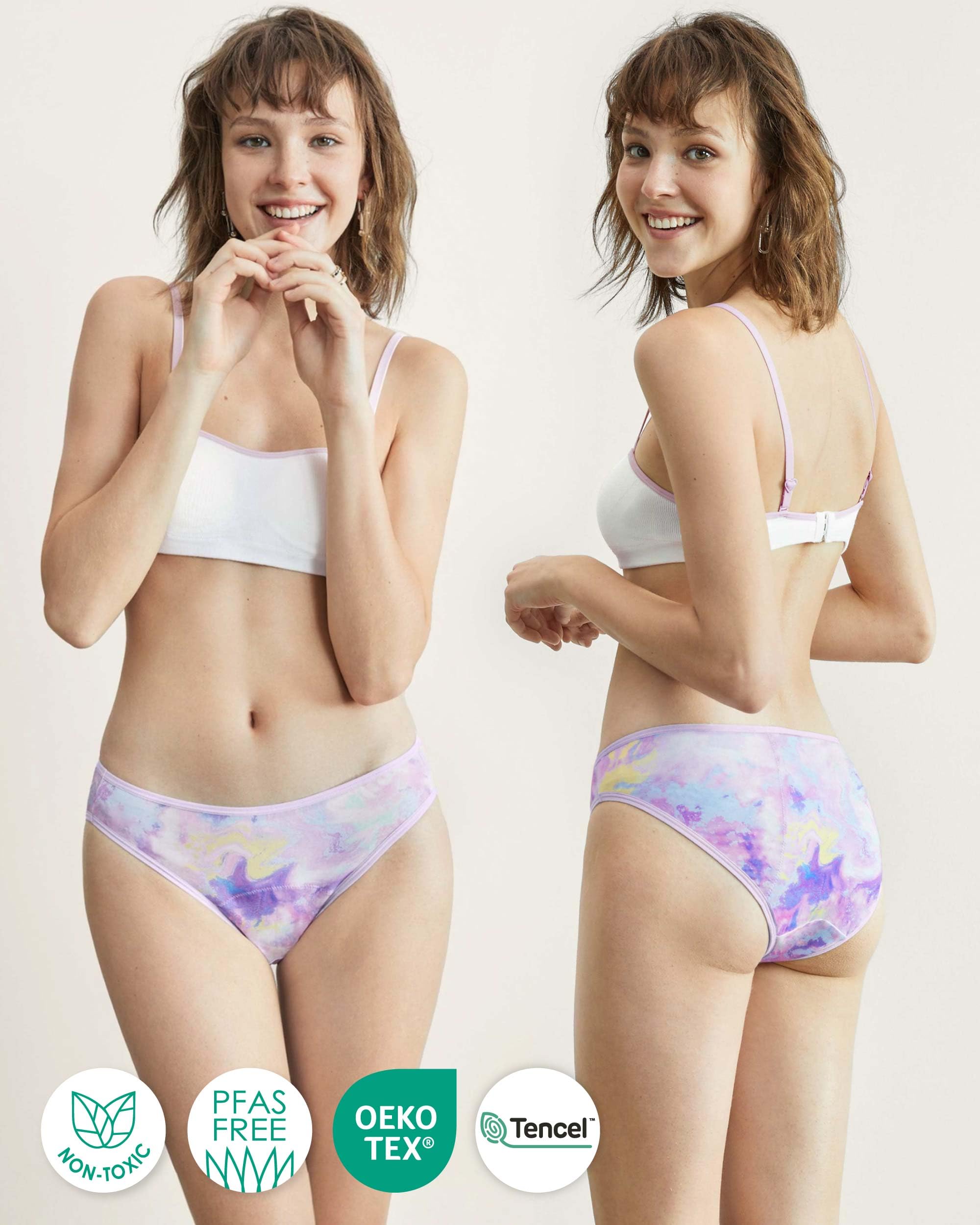 Neione Mujer Bragas Menstruales Braguita Bikini Menstrual Regla Disponible en Tallas Grandes — view 2