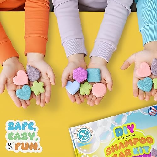 Miniatura 6 de Kit de fabricación de barra de champú para bricolaje, actividad de artesanía científica para adultos y mayores de 12 años, haz 2 barras