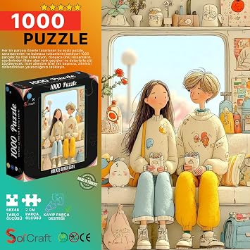 1000 Par a Puzzle Birlikte Olmak G zel #6516