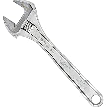 T05054 Standard Adjustable Wrench, Chrome Finish, 10"