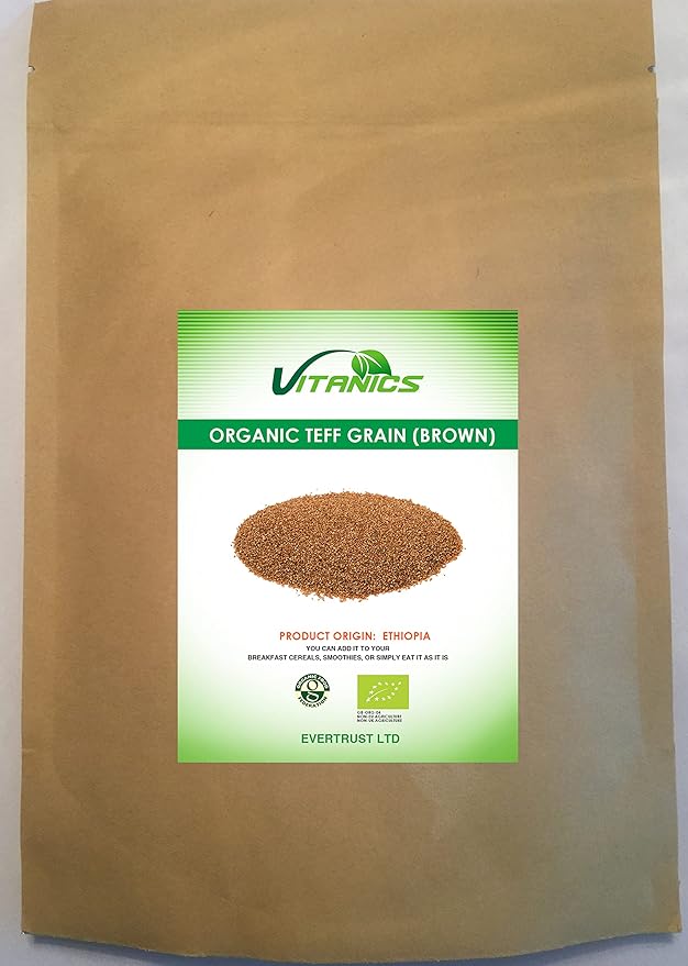 Organic Teff Grains (200g) : Amazon.co.uk: Grocery