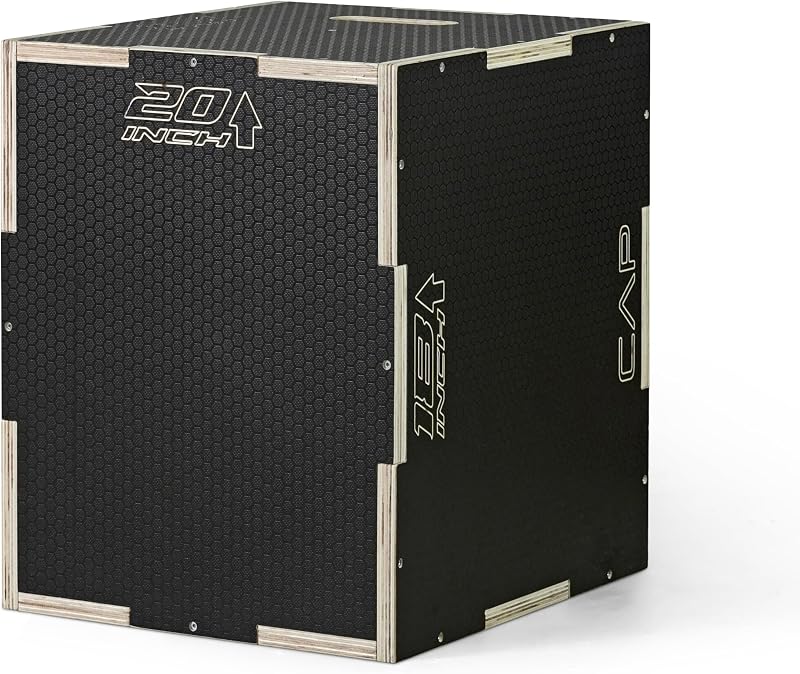 CAP Barbell 3-in-1 Plyometric Box | Multiple Styles and Sizes
