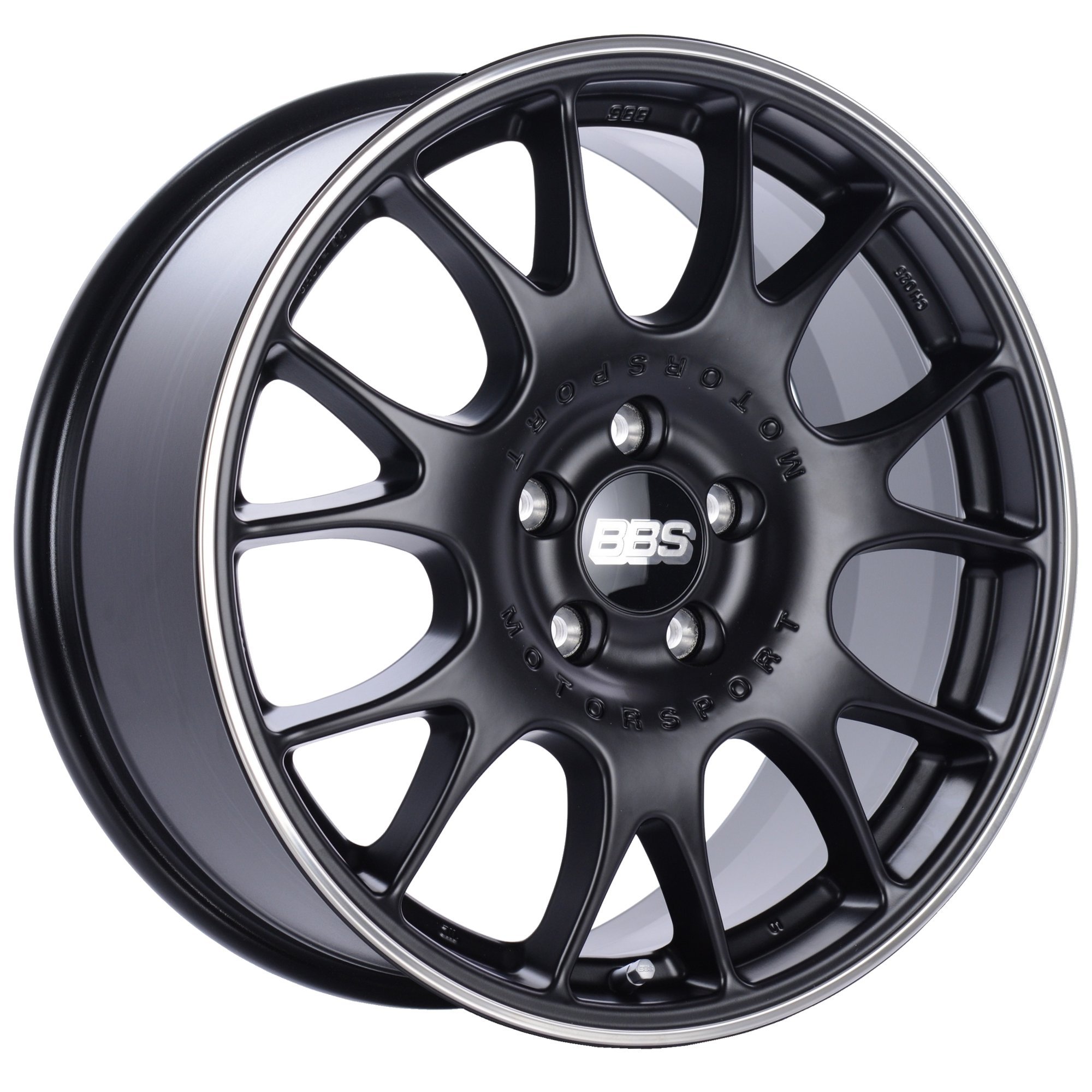 Amazon.com: BBS CH-R Black Wheel with Painted Finish and Polished