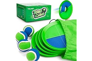 Toss & Catch Ball Set with 4 Target Velcro Balls