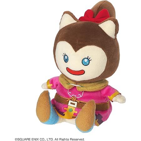 Amazon ドラゴンクエストx 目覚めし五つの種族 オンライン ふうせん三姉妹ぬいぐるみ プーちゃん ぬいぐるみ おもちゃ