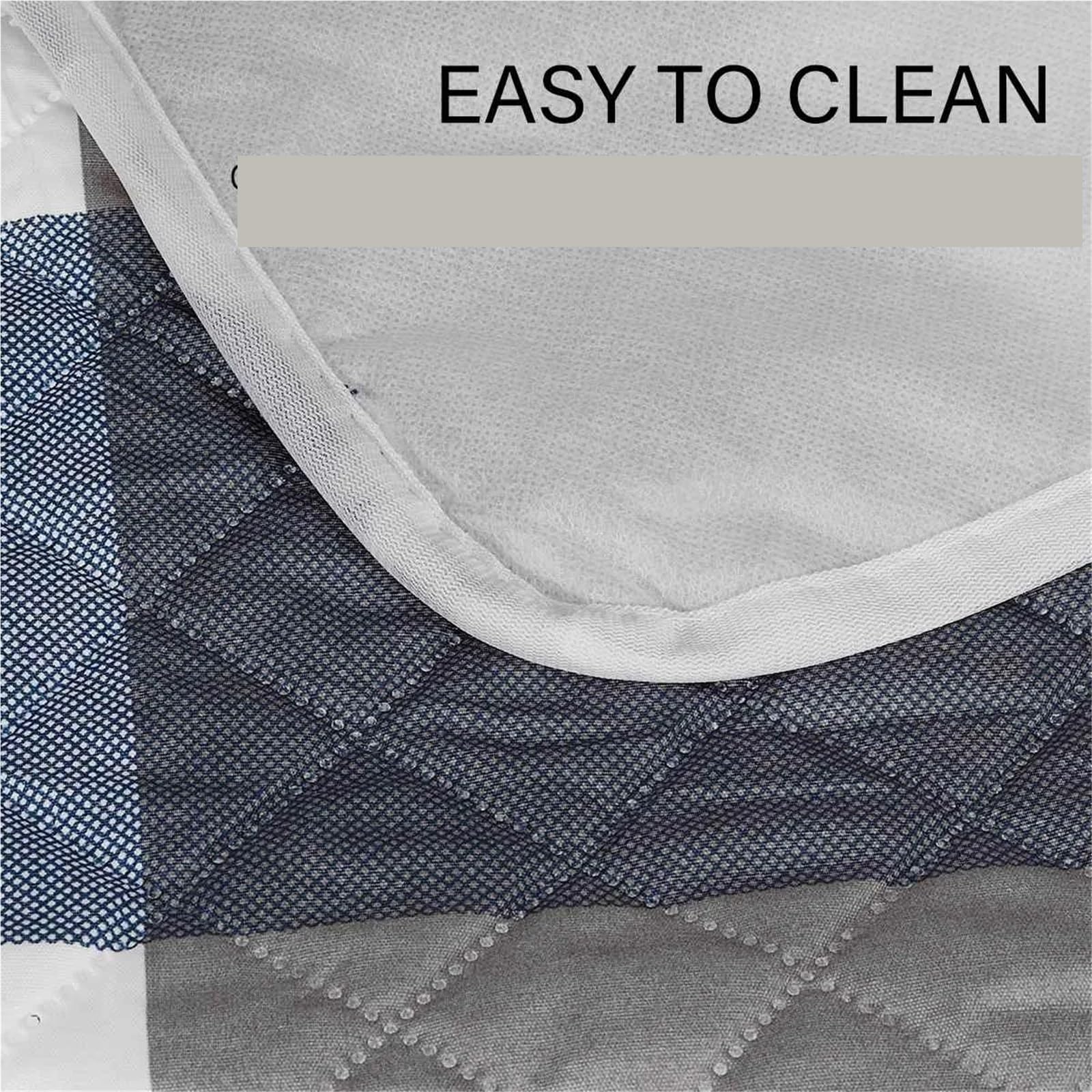 3 Pcs Urine Mat Elder Incontinence Pad Bed Protector Adult Diaper Nappy Beding Sheet Cloth Breathable Waterproof Washable Mattress para Doméstico(100x150cm)
