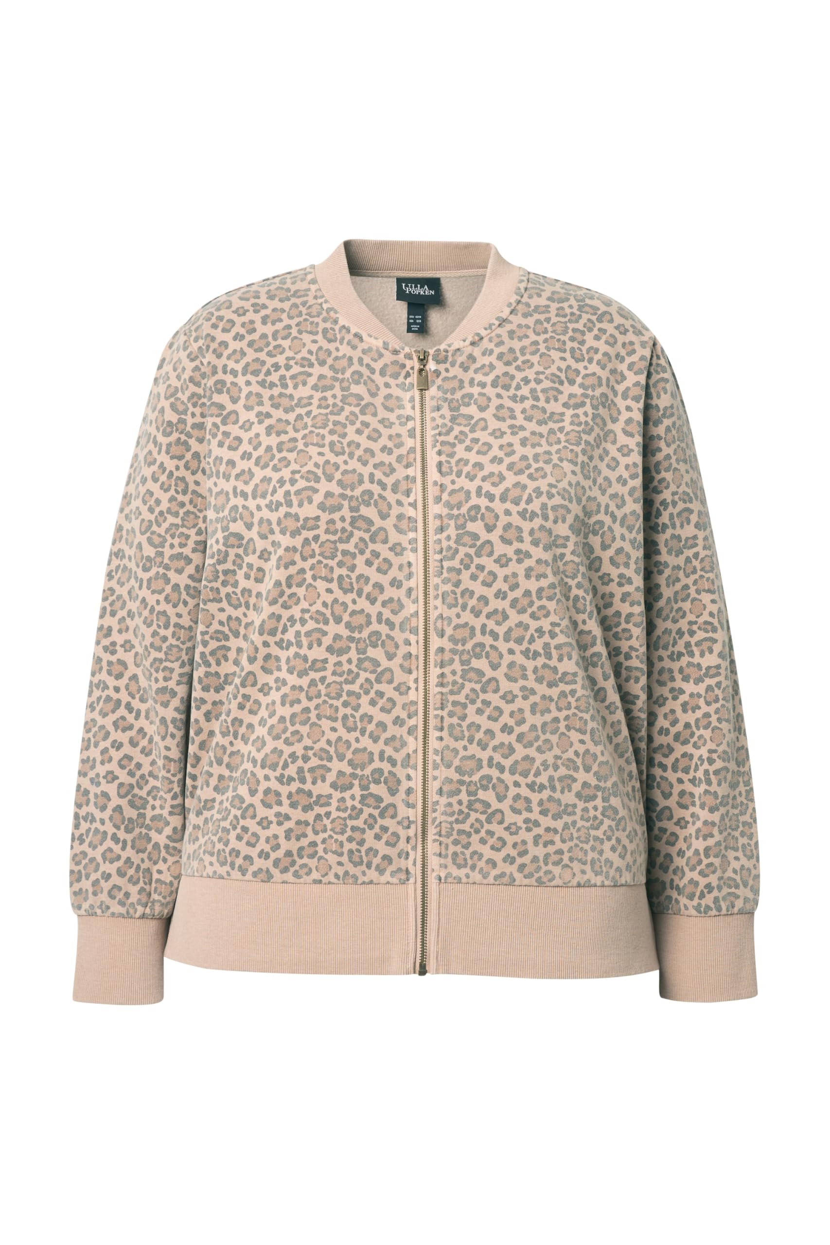 Ulla Popken Damen Sweatjacke