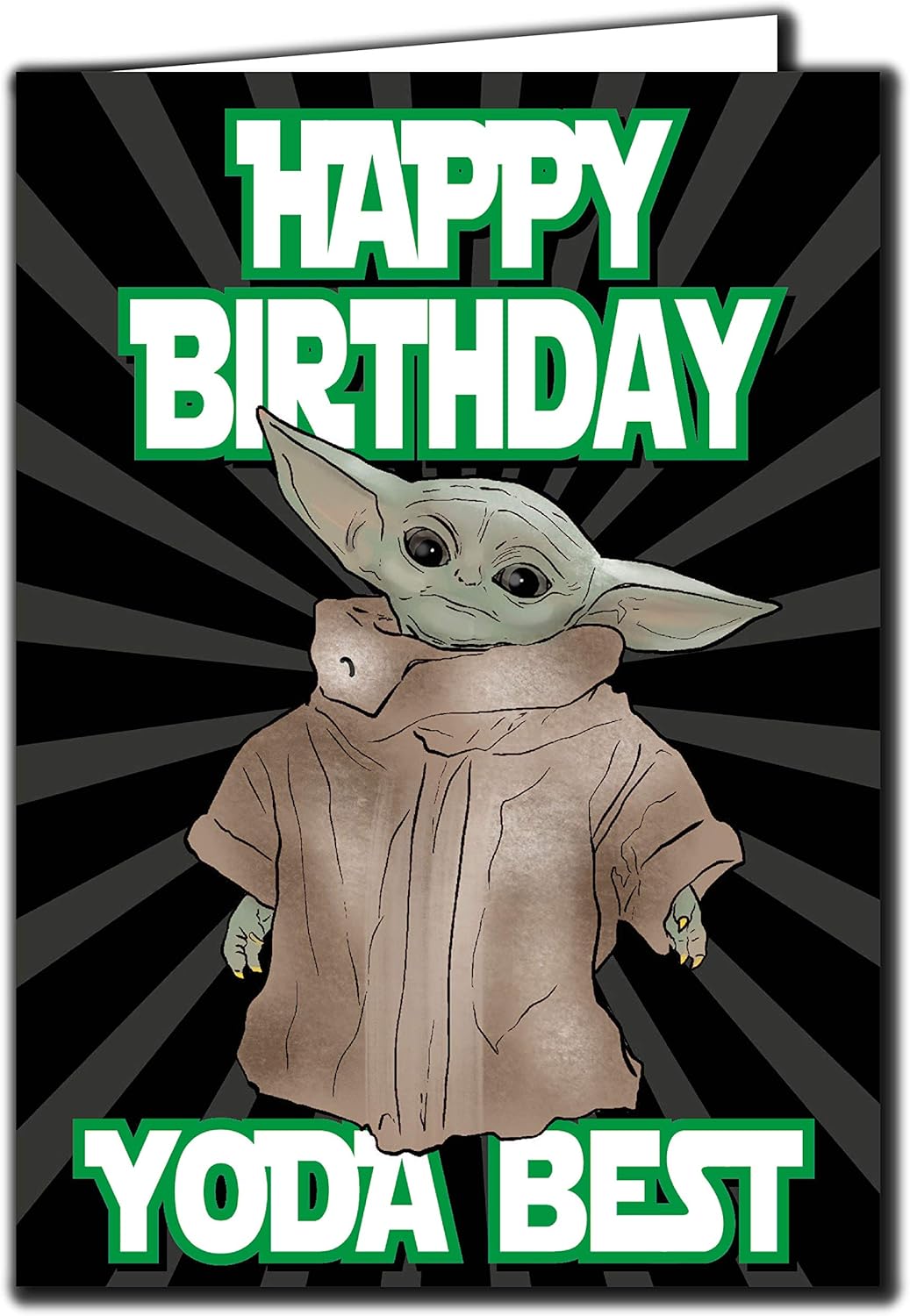 Cheeky Chops Baby Yoda The Mandalorian Happy Birthday Yoda