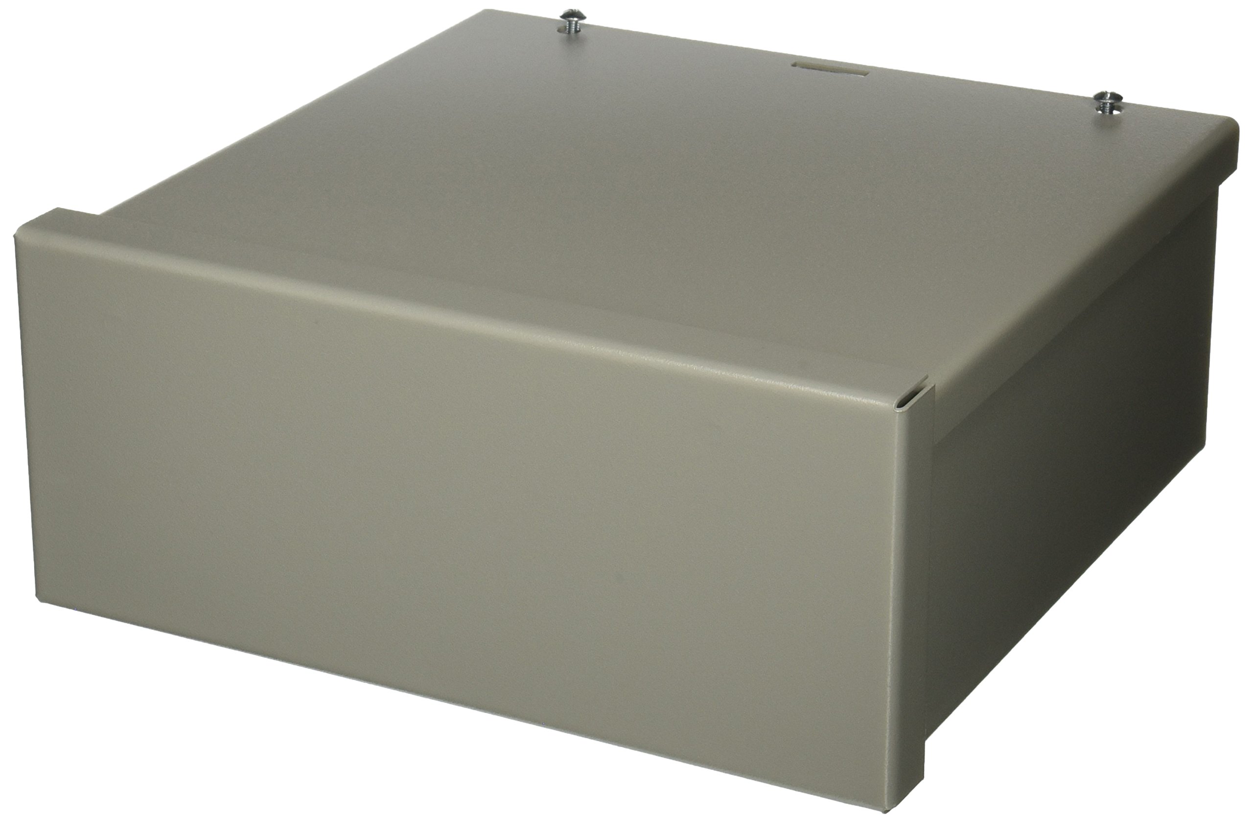 Wiegmann RSC101004 RSC-Series Wall-Mount Enclosure NEMA 1/3R Lift-Off Screw Cover with Knockouts, Carbon Steel, 10