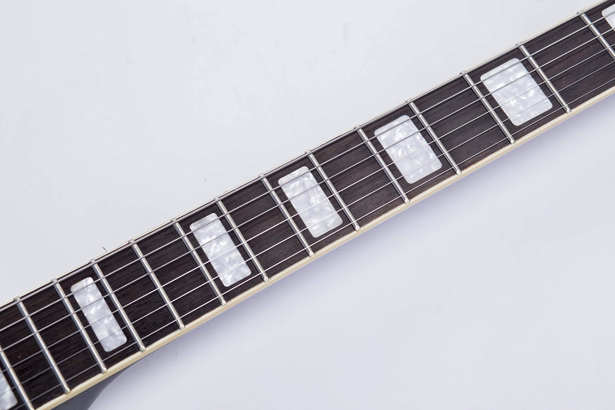 GROTE Jazz Electric Guitar Hollow Body Chrome Hardware P90 pickup