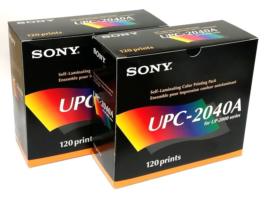 Amazon.com: Sony Upc-2040 Aka Upc-2046 4x6 Paper & Ribbon (2