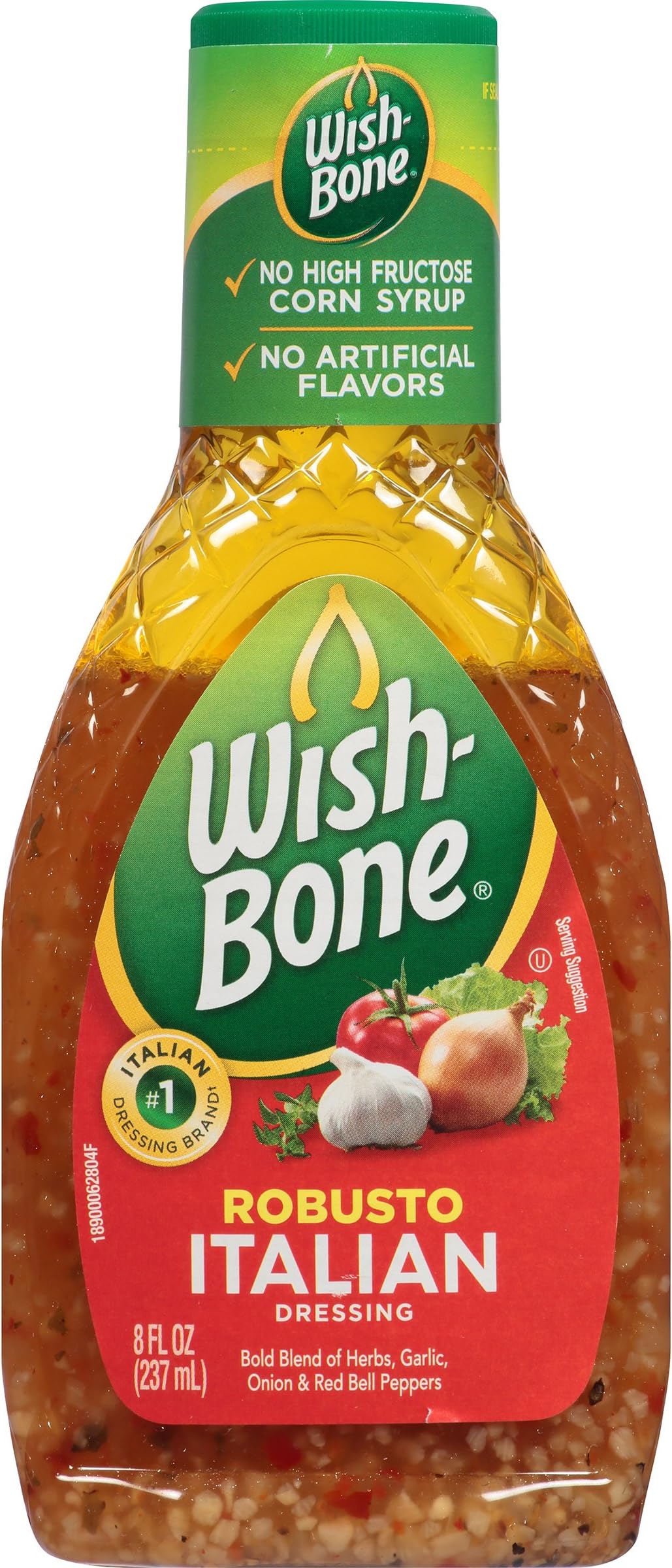 Wish-Bone Italian Dressing, 8 Ounce (Pack of 12)