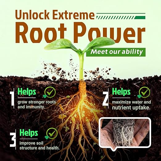 Dr. Raifya's Inoculante Micorrícico 10X, 2.2lb para Plantas miniatura 2