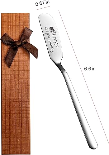 Miniatura 10 de You've Had Enough Butter Walk Away Cuchillo de mantequilla de acero inoxidable, esparcidor de mantequilla para tostadas y pan, desayunadores, queso