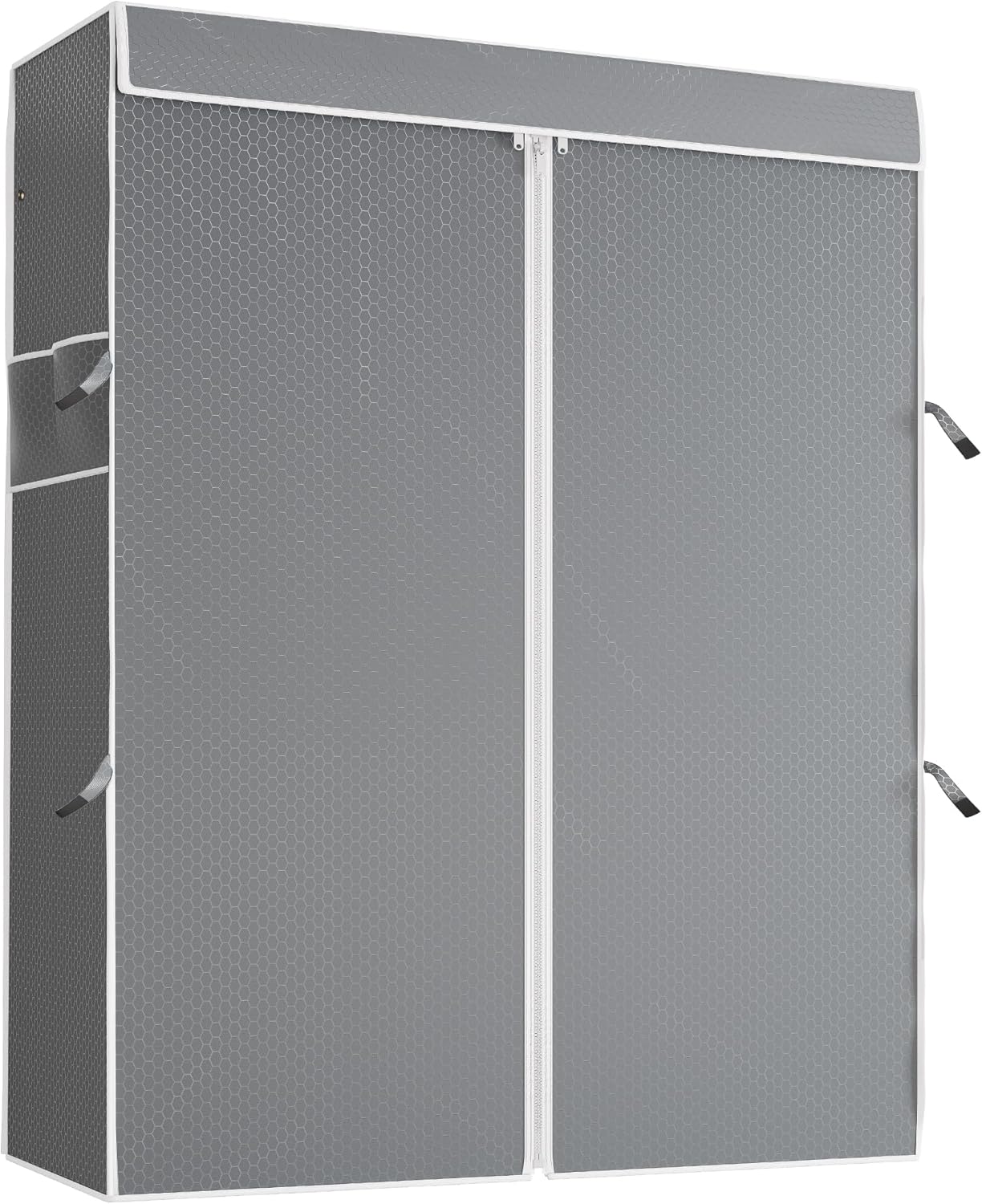 VIPEK Cover ONLY for V2/V2S/V7/R4/R3 Plus Clothes Rack, Dustproof Zippered Polyester Fabric Cover, Sturdy, Wrinkle Resistance, Breathability Keep Garments Dry, 46.1" L X 17.7" W X 75.2" H, Gray